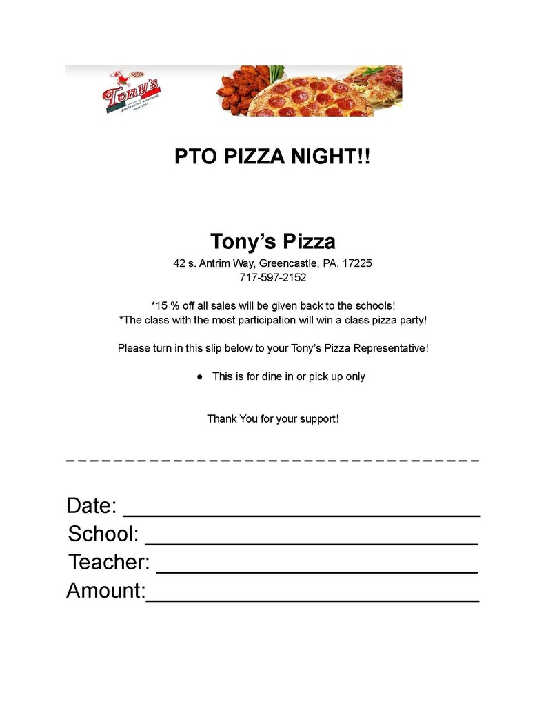PTO Pizza Form