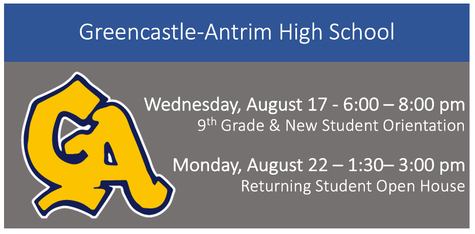 GAHS Open House